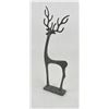 Image 1 : Mid Century Bronze Deer Sculpture
