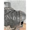 Image 3 : Edward Bohlin Sterling Concho Leather Cowboy Vest