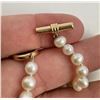 Image 3 : 14k Gold Freshwater Pearl Bracelet