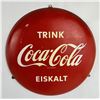Image 1 : German Trink Eiskalt Coca Cola Button Sign