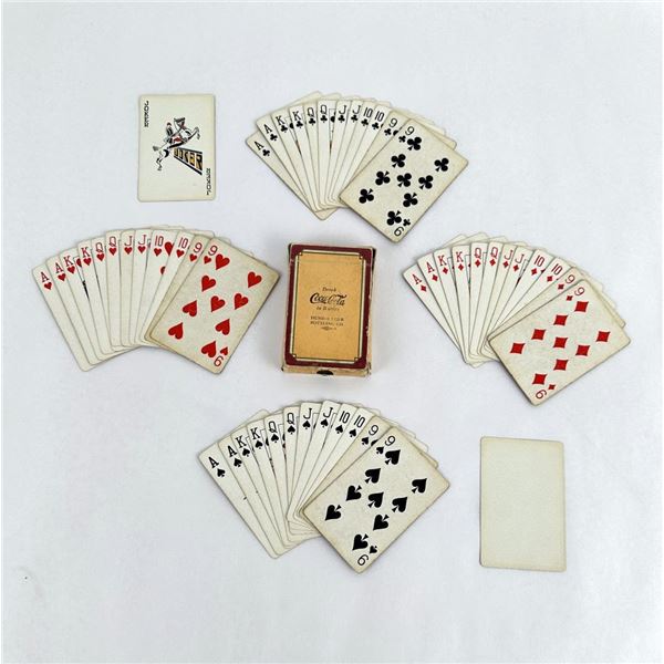 1939 Coca Cola Hund & Eger Playing Cards