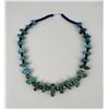 Image 2 : Kingman Turquoise Silver Bench Bead Necklace