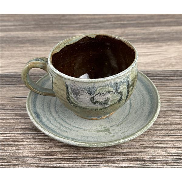 Frances Senska Montana Studio Pottery Cup & Saucer