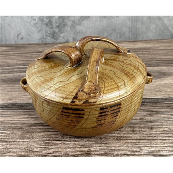 Frances Senska Montana Studio Pottery Covered Jar