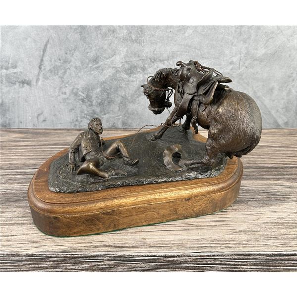 Jack JP Kelley Montana Cowboy Bronze