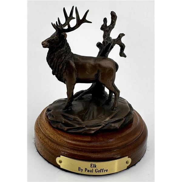 Paul Geffre Elk Bronze