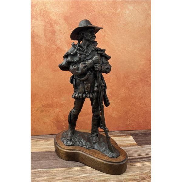 Gary Schildt Cavalier Mountain Man Bronze
