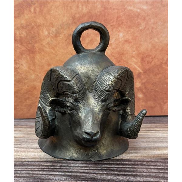 Carl Wagner Bighorn Sheep Wind Bell Bronze
