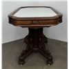 Image 4 : Victorian Eastlake Marble Top Parlor Table