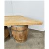 Image 3 : Rustic Montana Nail Keg Barn Wood Bench
