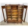 Image 2 : Gorgeous Victorian Eastlake Walnut Bookcase