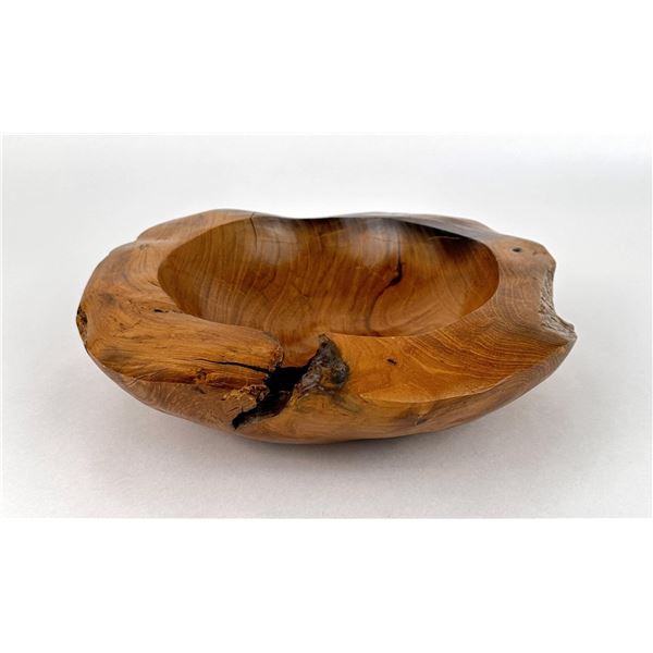 Carved Wooden Bowl