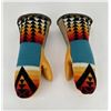 Image 2 : Custom Made Pendleton Blanket Shearling Mittens