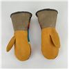 Image 3 : Custom Made Pendleton Blanket Shearling Mittens