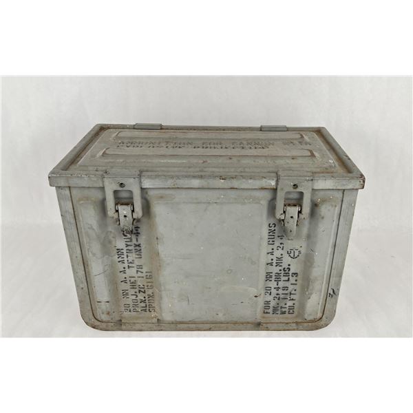 20mm Anti Aircraft Gun Ammo Can