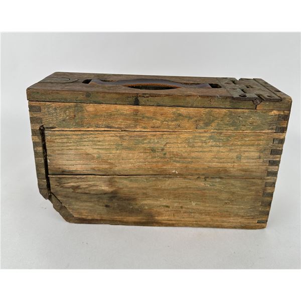 WW1 WWI Browning M1917 Wood Ammo Box