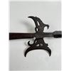 Image 5 : Antique Wrought Iron Halberd