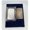 Image 1 : Lot of 2 One Troy Silver Ounce Bars