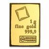 Image 1 : 1 gram .9999 Gold Bar - Valcambi Fine Swiss Gold