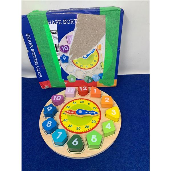 Shape Sorting Clock