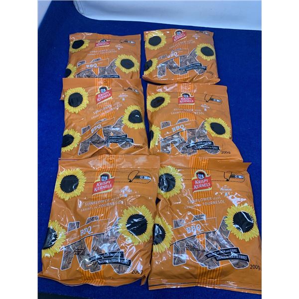 Krispy Kernels BBQ Sunflower Seeds (6 x 200g)