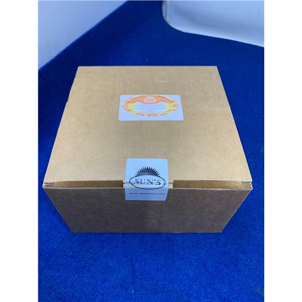 Sun's Tea Heat Resistant Ceramic Teapot Warmer-White