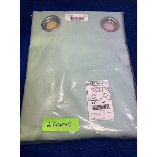 Nicetown Kitchen Curtains (52in x 45in)