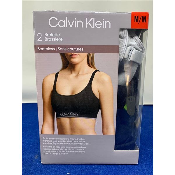 Calvin Klein 2pk Seamless Bras (M)