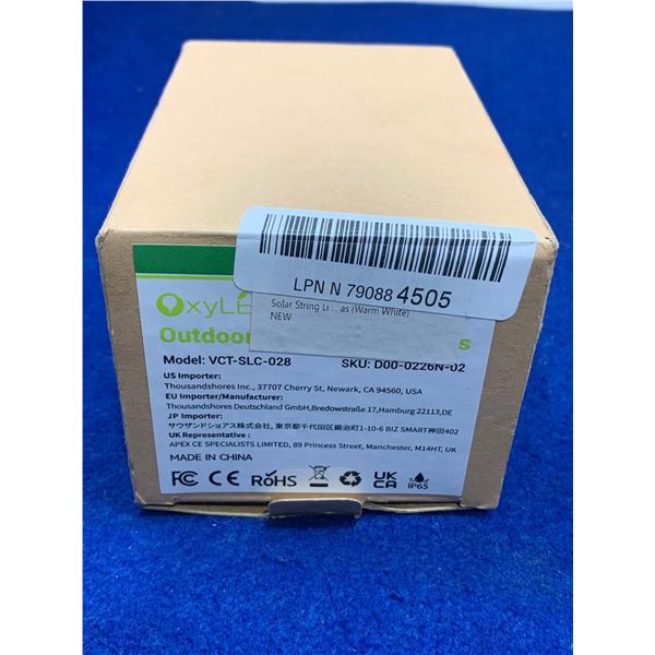 Solar String Lights-Warm White