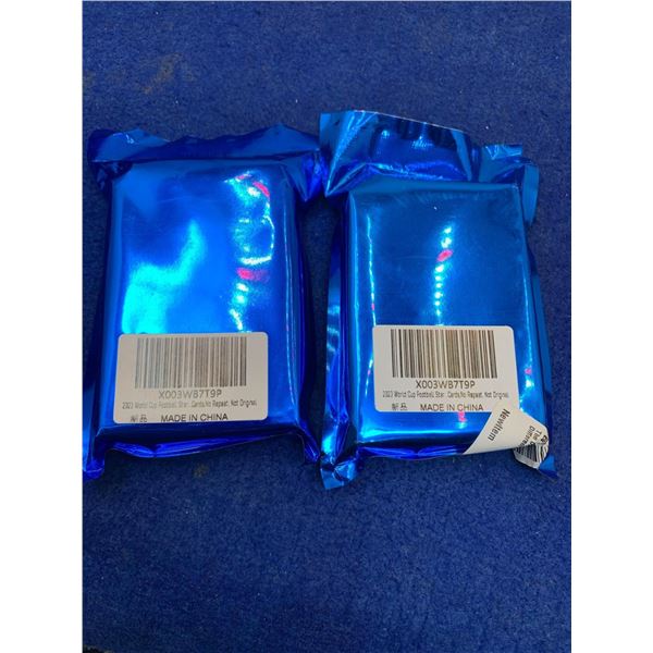 2023 World Cup Football Star Cards 2pks