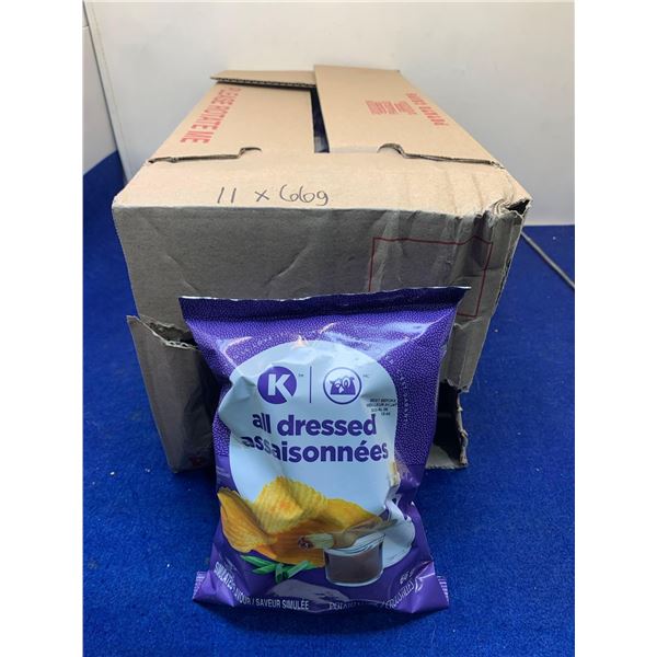 Circle K All Dressed Potato Chips (11 x 66g)