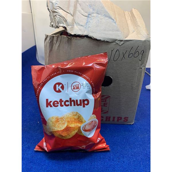 Circle K Ketchup Potato Chips (10 x 66g)