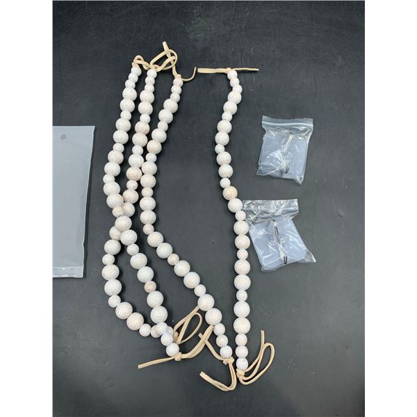 4pcs Wood Bead Curtain Tie