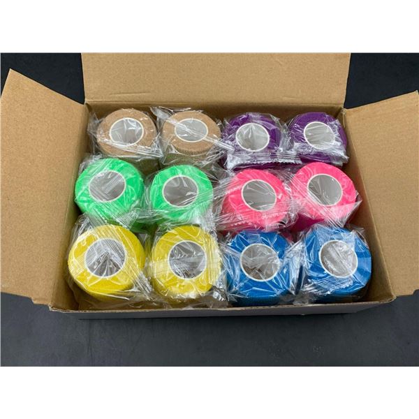 12 packs of Self Adherent Sports Wrap