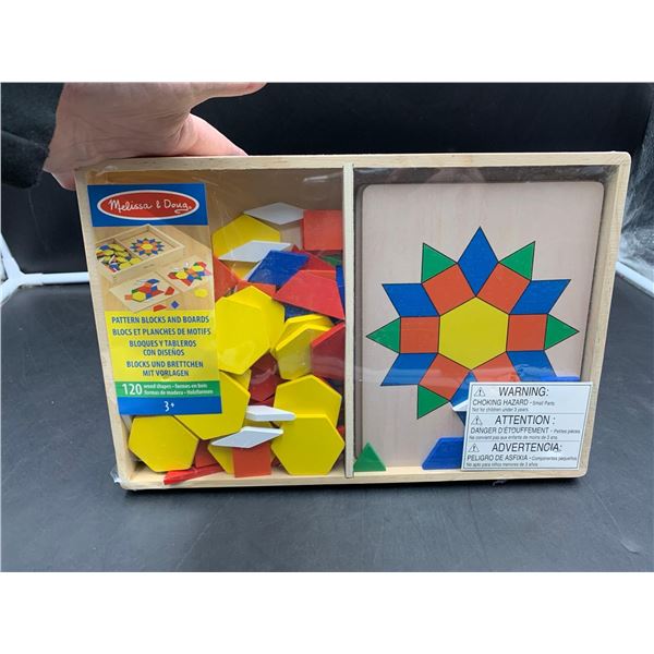 Melissa & Doug Pattern Blocks & Boards