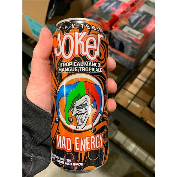 Joker Energy Drink - Troipcal Mango 12x473ml