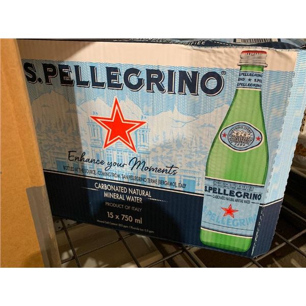 S.Pellegrino Carbonated Water 15x750ml