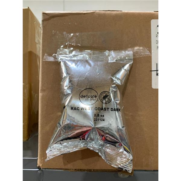 Dellcafe by Shell RAC West Coast Dark Coffee Grounds 64x2.4oz