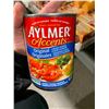 Image 1 : Aylmer Axxents Original Tomatoes with Green Pepper, Celery & Onions 12x540ml