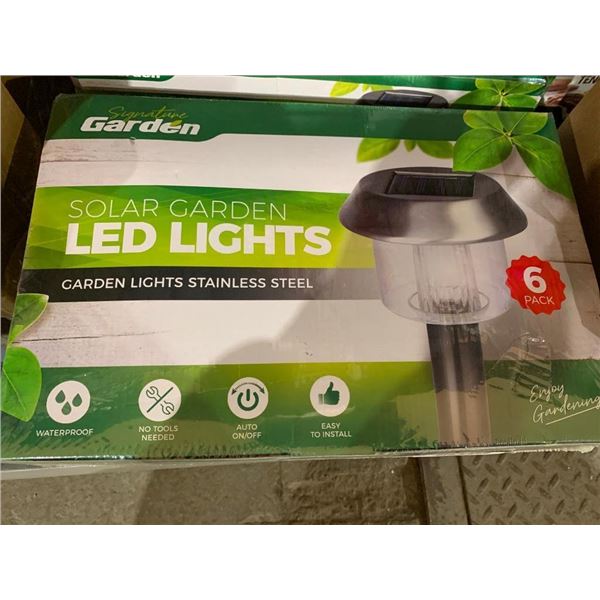 Signature Garden Solar Garden Stake Lights - 6 Pack