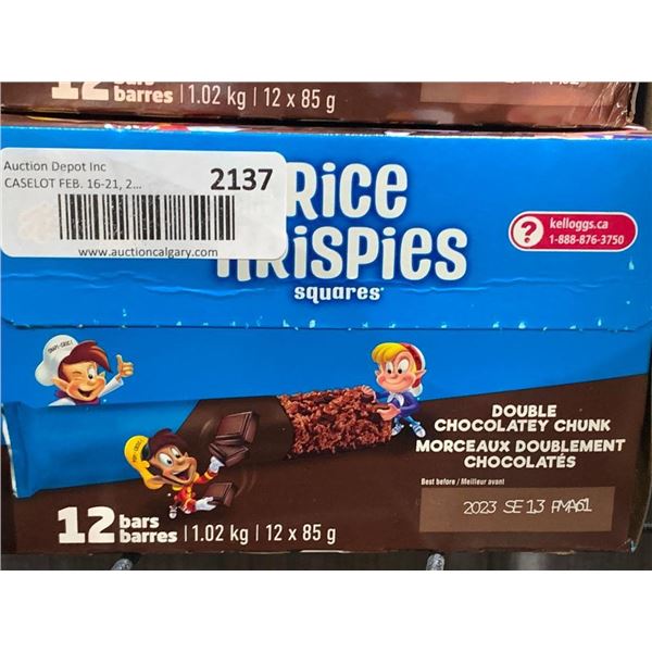 Kellogg's Rice Krispies Squares Double Chocolatey Chunk 12 x 85g
