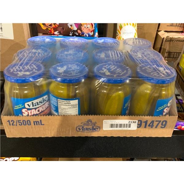 Vlasics Stackers Bread & Butter Pickles 12 x 500ml