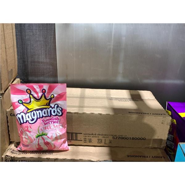 Maynards Swedish Berries Creme Candy 12 x 154g