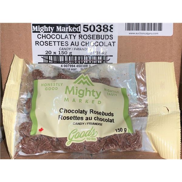 Mighty Marked ChocolatyRosebuds 20x150g