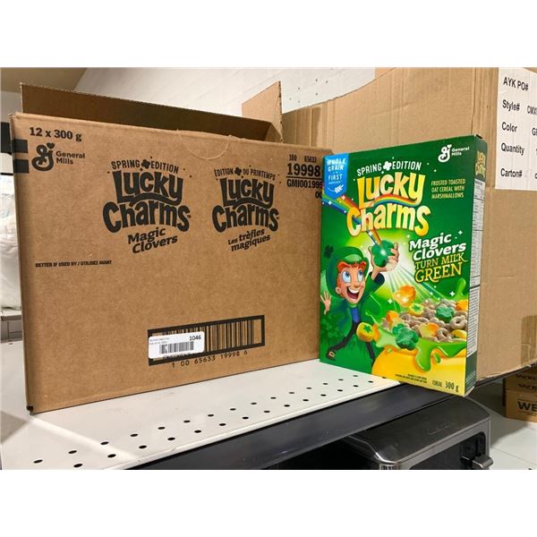 Lucky charms spring edition breakfast cereal 12x300g