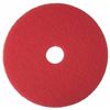 Image 1 : 3M red buffer floor polishing pads 11"x11" lot of 5