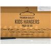 Image 4 : Premium Quality Kids Hangers Pack of 60 - Black