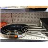 Image 1 : 4 Piece Diamond Non Stick Frying Pans