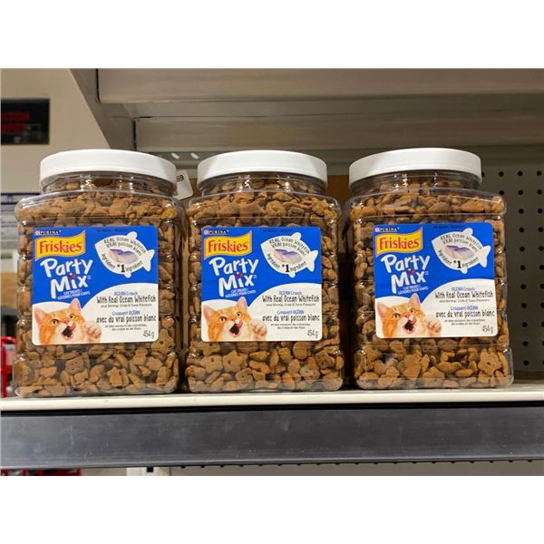 Purina Friskies Party Mix - Lot of 3 x 454g