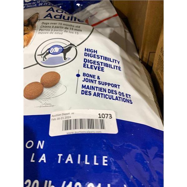 Royal Canin large breed dog food 30lb